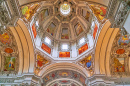 Baroque Interior of Salzburg Cathedral
